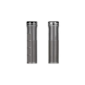 Paire de grips deity knuckleduster 132 mm gris