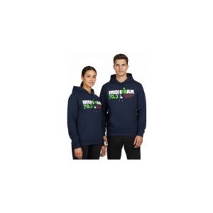 Sweat a capuche ironman 70 3 portugal cascais bleu marine