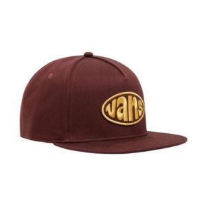Casquette vans hopper bitter chocolat marron