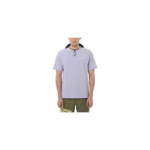 T shirt manches courtes salomon chest logo rx bleu homme