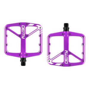 Paire de pedales plates deity supervillain violet