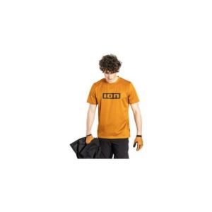 Maillot manches courtes vtt ion logo orange
