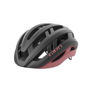 Casque route giro aries spherical noir rose