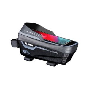 Sacoche de cadre velo rigide eva pu avec ecran tactile tpu pour smartphone