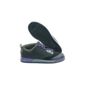 Chaussure vtt pour pedales plates ion scrub amp noir violet unisexe