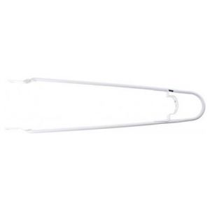 Tige degarde boue en acier tom 28    blanc