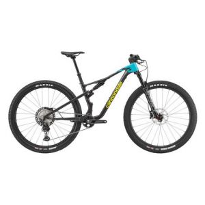 Vtt tout suspendu cannondale scalpel 3 carbon 29   shimano 12v noir bleu