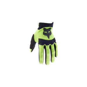 Gants fox dirtpaw jaune fluo