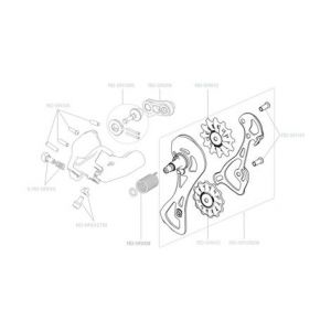 Chape campagnolo chorus 12v