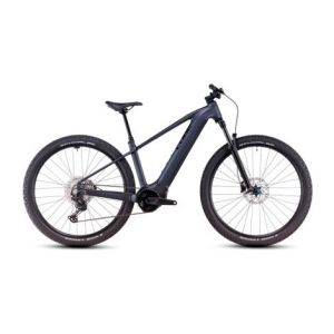 Vtt electrique semi rigide cube reaction hybrid pro 800 shimano deore deore xt 12v 800 wh 27 5   gris metallic 2025
