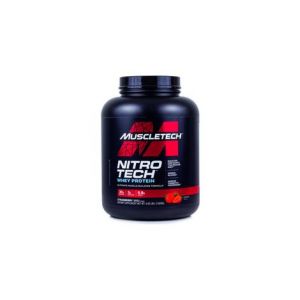 Nitro tech  1 8kg    muscletech   fraise    whey proteine