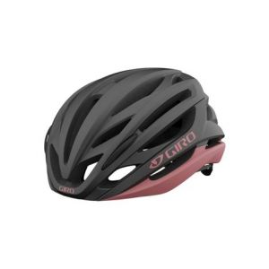Casque route giro syntax mips gris rose