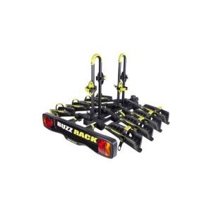 Porte velo sur boule d attelage pliable 4 velos buzz rack buzzwing 4