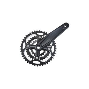 Pedalier vtt triple 44 32 22d l170 alu lasco type deore  axe carre 110