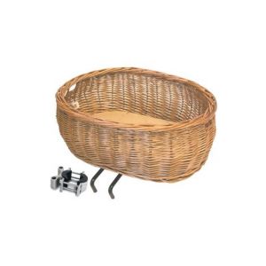 Panier avant pour animaux basil pluto marron