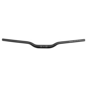 Cintre vtt demi releve ergotec handlebar ergo m alu noir diam 31 8mm l 640mm releve 30mm  homologue niveau 5