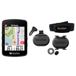 Compteur gps bryton rider 650t  pack capteurs cardio   vitesse   cadence