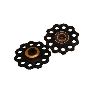 Ice galets de derailleur noir  x 2 9 10v