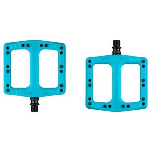 Paire de pedales plates deity deftrap turquoise