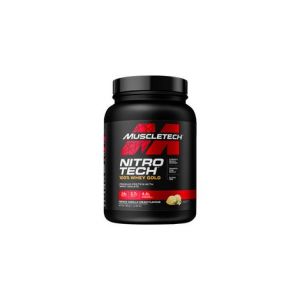 Nitro tech 100  whey gold  908g    muscletech   vanille    whey proteine