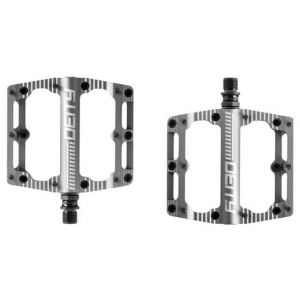 Paire de pedales plates deity black kat platine