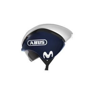 Casque aero abus gamechanger movistar team
