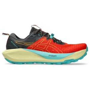Chaussures trail asics gel trabuco 13 rouge bleu homme