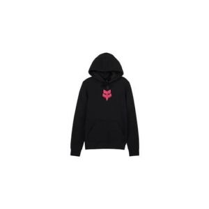 Sweat a capuche fox fox head femme noir rose