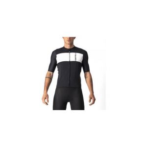 Maillot manches courtes castelli prologo 7 noir