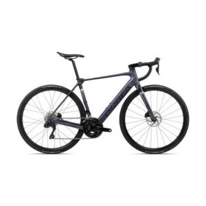 Velo de route electrique orbea gain m30i shimano 105 di2 12v 350 wh 700 mm bleu violet tanzanite carbon view 2024