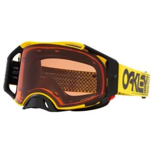 Masque oakley airbrake mx moto yellow   prizm mx bronze   ref  oo7046 d7