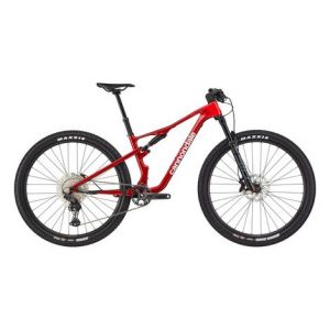 Vtt tout suspendu cannondale scalpel 4 carbone 29   shimano 12v rouge