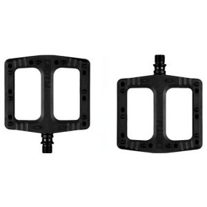 Paire de pedales plates deity deftrap noir
