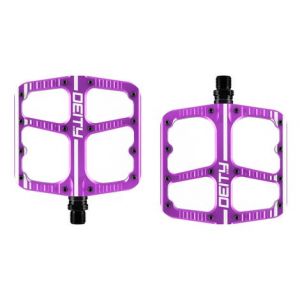 Paire de pedales plates deity flat trak violet