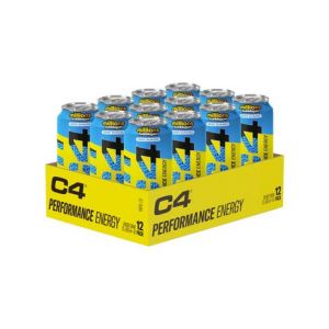 Pack c4 energy drink  12x500ml    cellucor   millions bubblegum    boissons energetiques