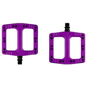 Paire de pedales plates deity deftrap violet