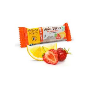 Barre energetique bio meltonic tonic  barre fraise citron   25g