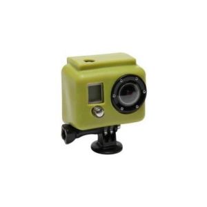 Xsories etui de protection silicon vert pour camera gopro hero et hero2