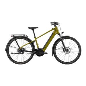 Velo de ville electrique cannondale mavaro neo 4 shimano nexus 5v courroie 500 wh 27 5   vert