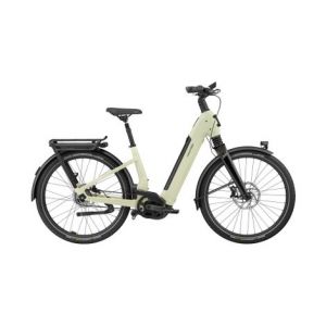 Velo de ville electrique cannondale mavaro 2 low shimano nexus 5v courroie 600 wh 27 5   beige