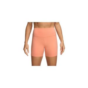 Cuissard nike dri fit one high rise 5in corail femme