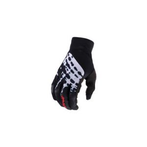 Gants longs troy lee designs flowline noir blanc