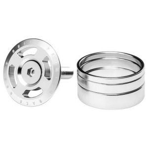 Entretoises et capot de potence deity crosshair 1  1 8 argent