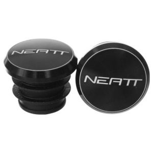 Embouts de guidon neatt aluminium noir