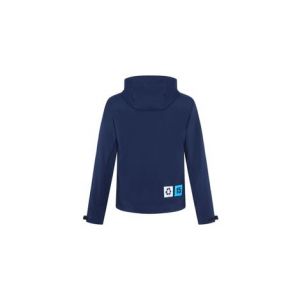 Veste a capuche softshell inca army femme 15 all rounder bleu