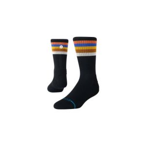 Chaussettes stance maliboo ribbed mid crew noir corail