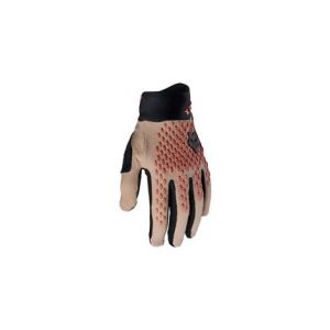 Gants longs fox defend femme beige