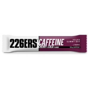 Gomme energetique 226ers vegan gummy cafeine cerise cola   30g