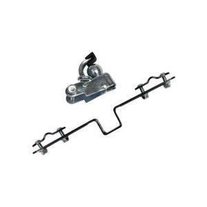 Attache remorque universel pour velo avec adaptateur sur porte bagage arriere