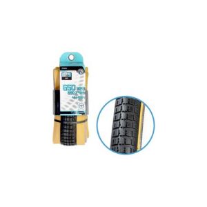 Pneu velo 650 x 1 2b brun noir tringle souple ts  44 584